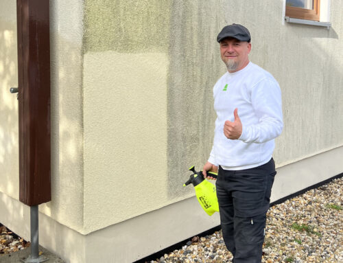 5% Rabatt: Fassade reinigen oder neu streichen?