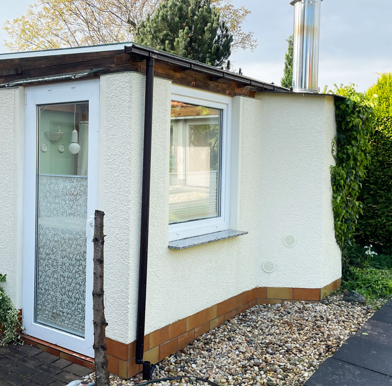 Saubere Fassade Dresden Privathaus