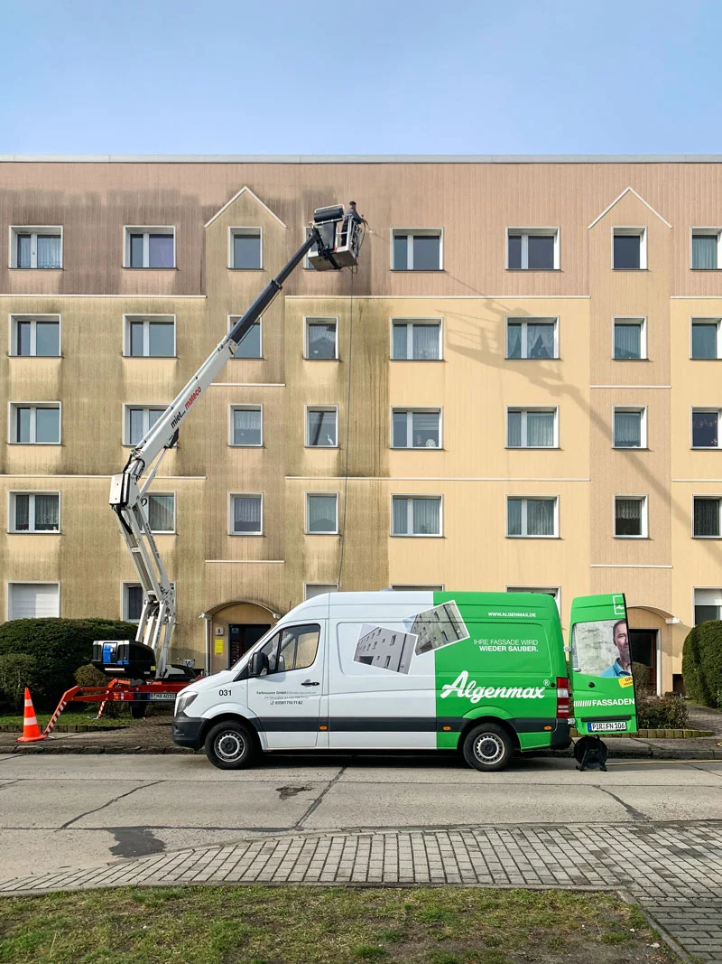 Fassade Erhalten durch Fassadenreinigung