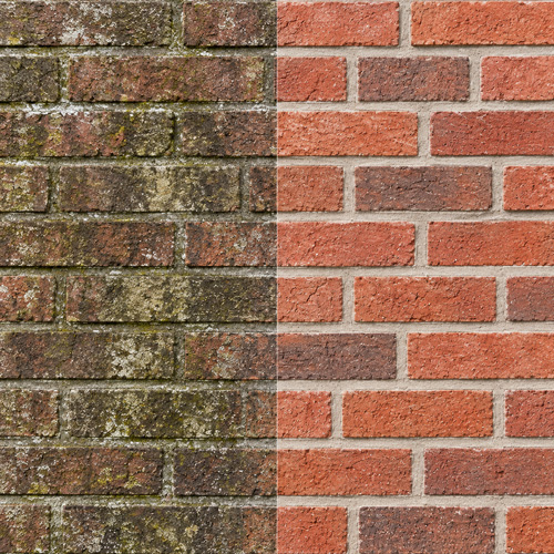 Reinigung Klinkerfassade