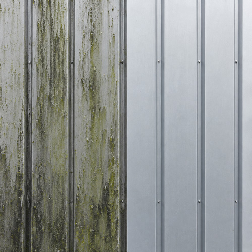 Reinigung Metallfassade
